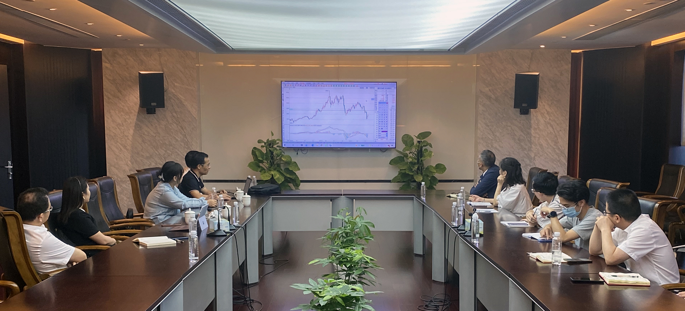 上海弘則彌道投資研究公司副總溫曉紅一行到訪(fǎng)冶金物資