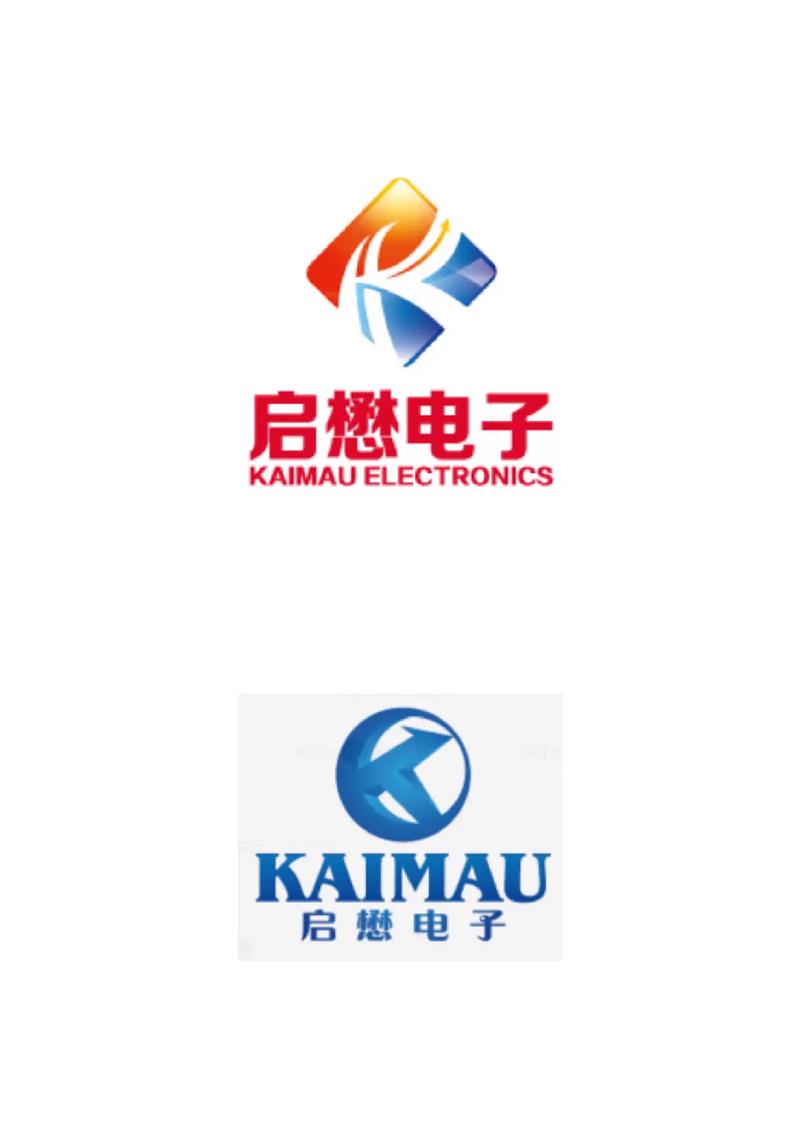 藍(lán)橙交織，圓融科技——電子科技公司企業(yè)商標(biāo)標(biāo)志設(shè)計(jì)解析